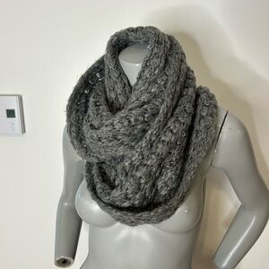 Chunky Call It Spring Charcoal Knit infinity Scarf❤️29x14